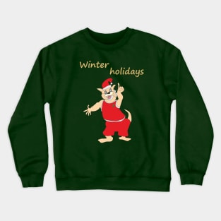 Winter holidays Crewneck Sweatshirt